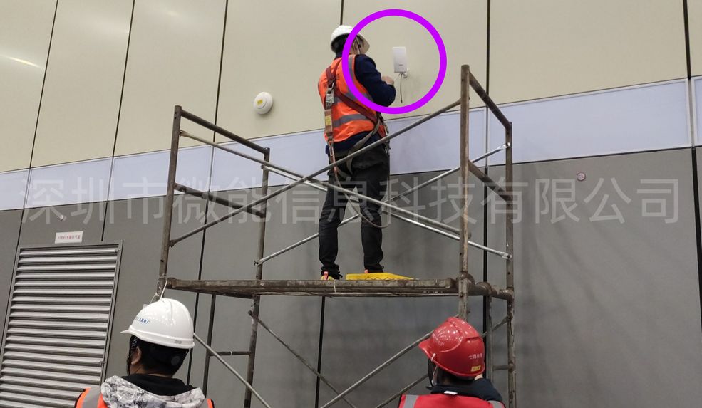 UWB基站VDU2503安裝施工.jpg UWB基站VDU2503安裝施工.jpg