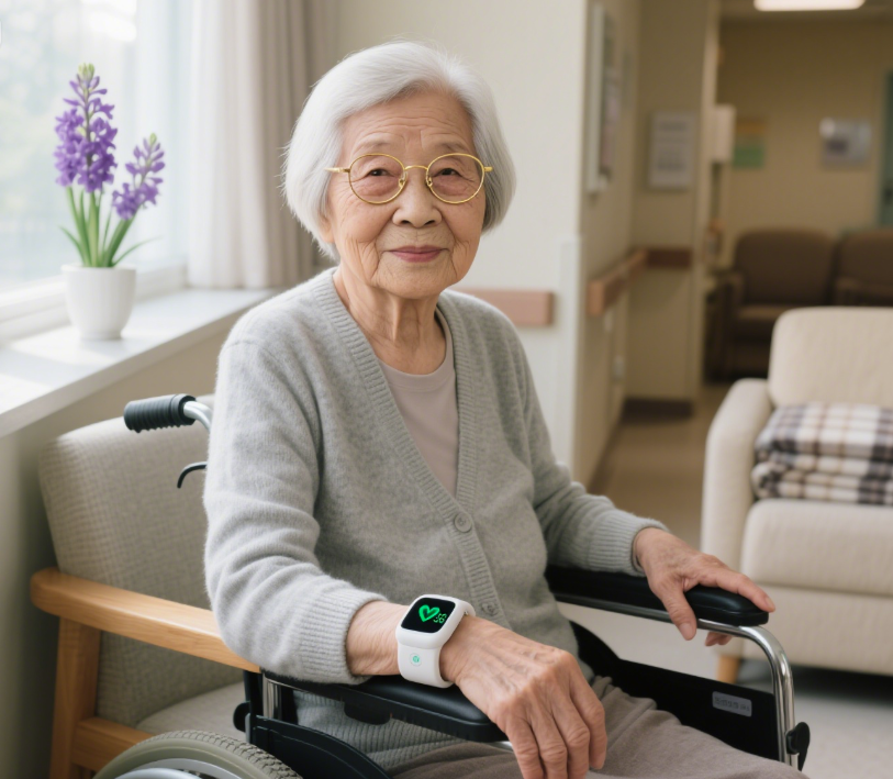 養老院健康監測與定位手環讓關愛永不掉線 養老院健康監測與定位手環讓關愛永不掉線